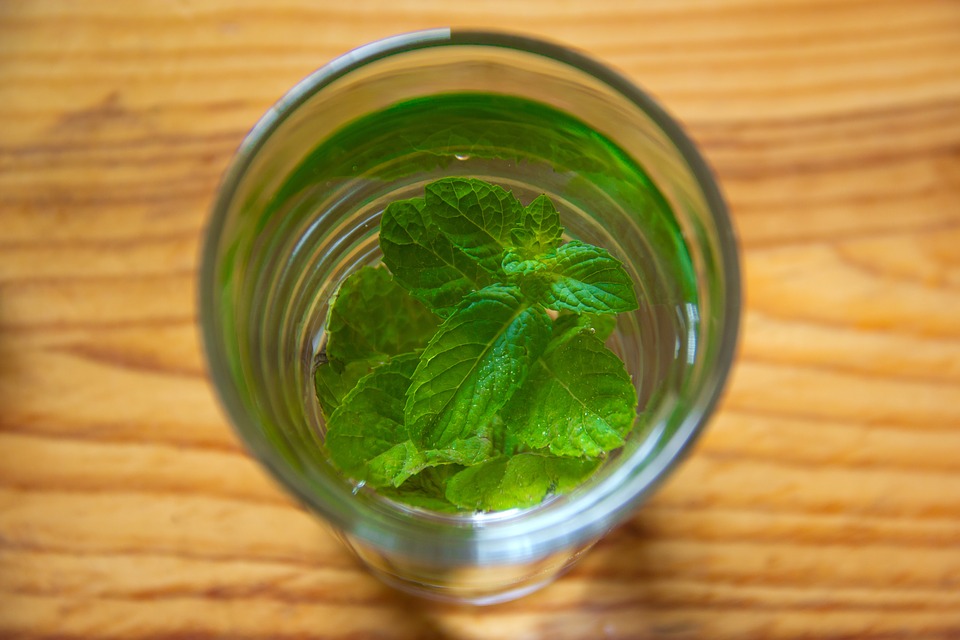 água aromatizada
