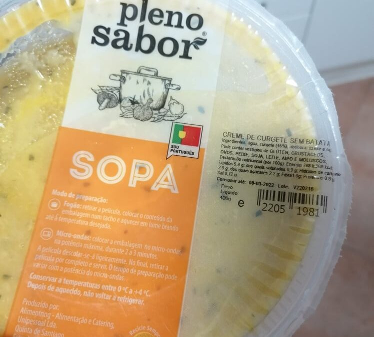 E quando não fiz sopa?